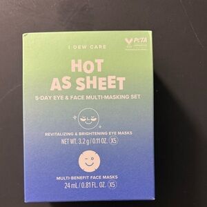 NEW I dew care Hot As Sheet Multi-Masking Set 10x